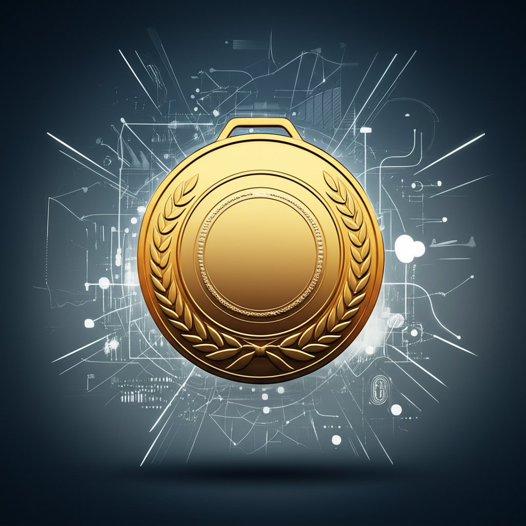 Gold medal anatomy graphic: Deconstructing a winning athletic performance.